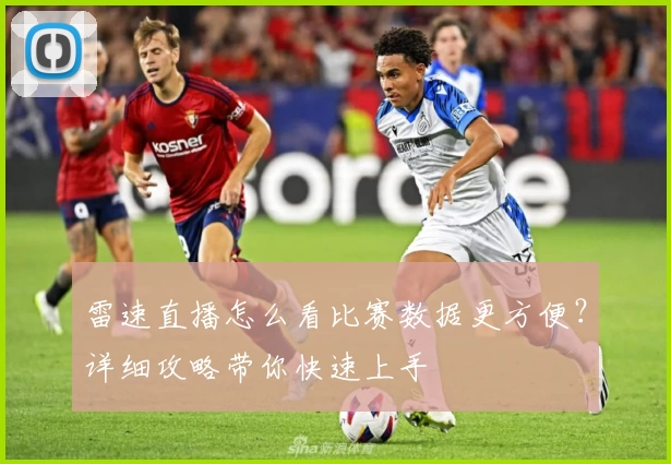 雷速直播怎么看比赛数据更方便？详细攻略带你快速上手